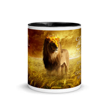Load image into Gallery viewer, The King is in the Field Elul Lion Mug
